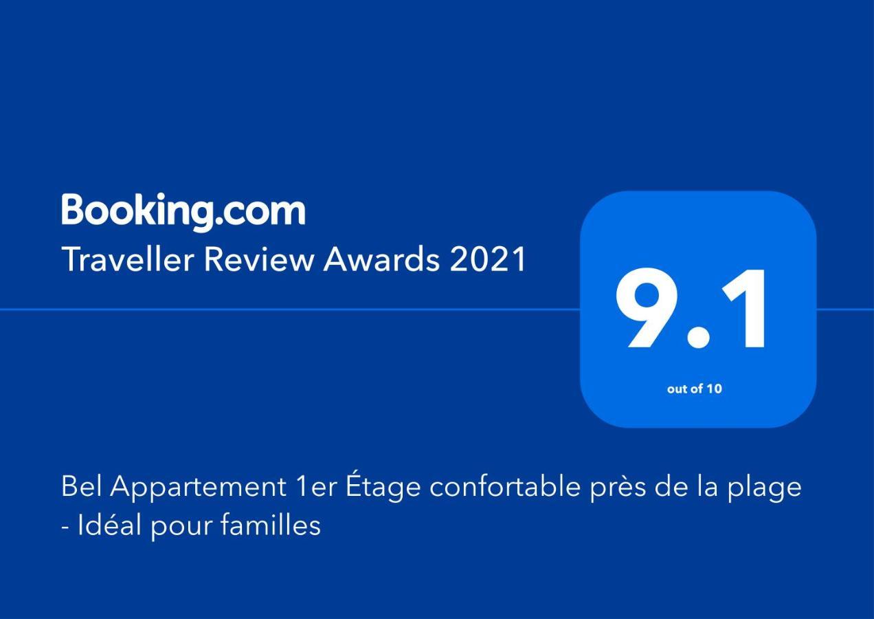 Bel Appartement 1Er Etage Confortable Pres De La Plage - Specialement Pour Familles Saïdia Exteriör bild